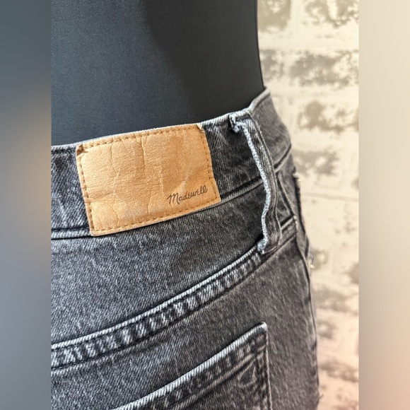 Madewell Women's High Rise Black Jeans - Picture 4 of 7